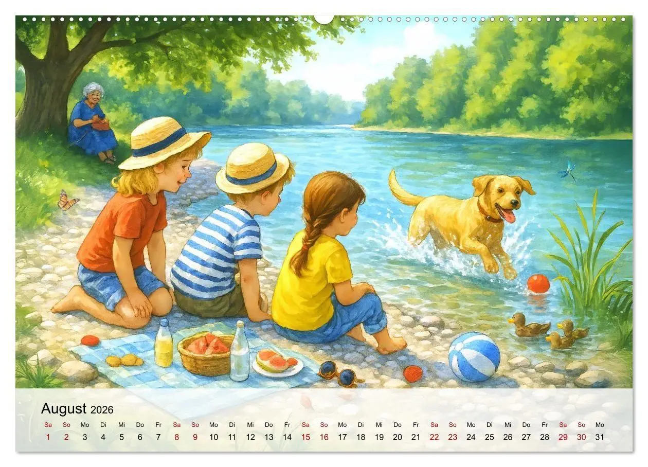 Bild: 9783516651539 | Bayrische Wimmelbilder - Wo Heimat lebendig wird (Wandkalender 2026...