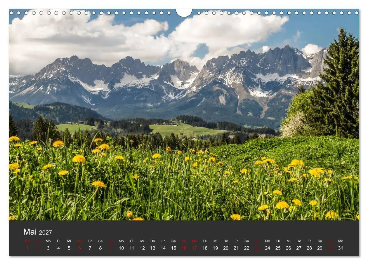Bild: 9783569811539 | Der Wilde Kaiser, das Kletterparadies bei Kitzbühel (Wandkalender...