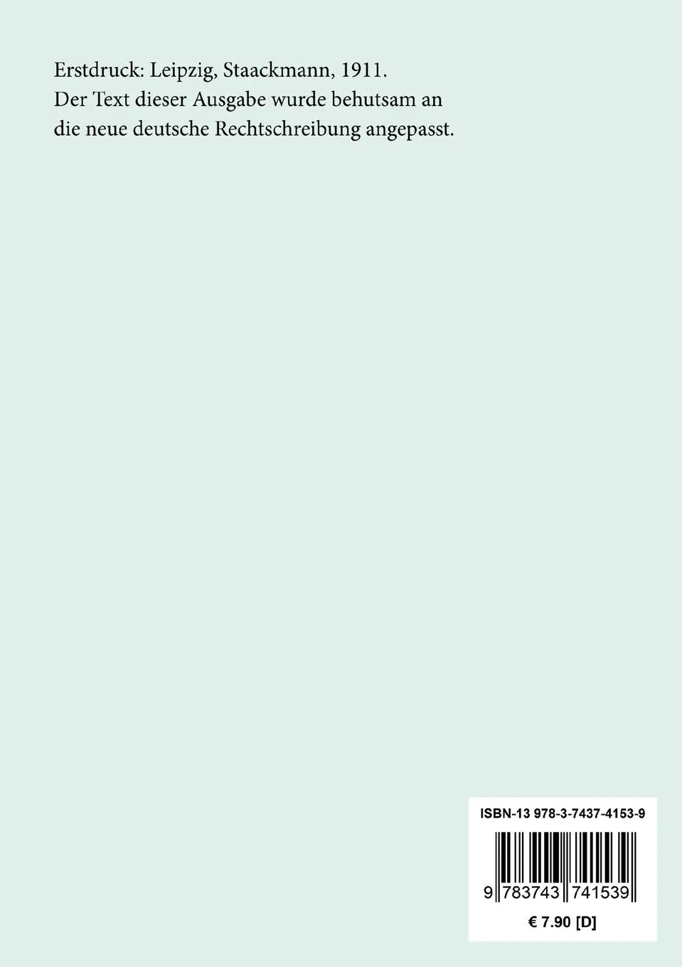 Rückseite: 9783743741539 | Der König von Rothenburg | Eine alte Reichsstadtgeschichte | Buch