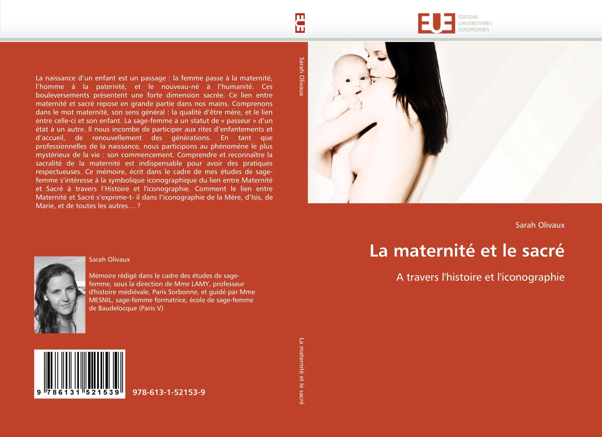 Cover: 9786131521539 | La maternité et le sacré | A travers l''histoire et l''iconographie