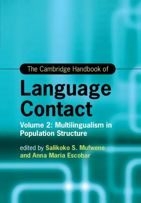 Cover: 9781009101639 | The Cambridge Handbook of Language Contact | Salikoko Mufwene (u. a.)