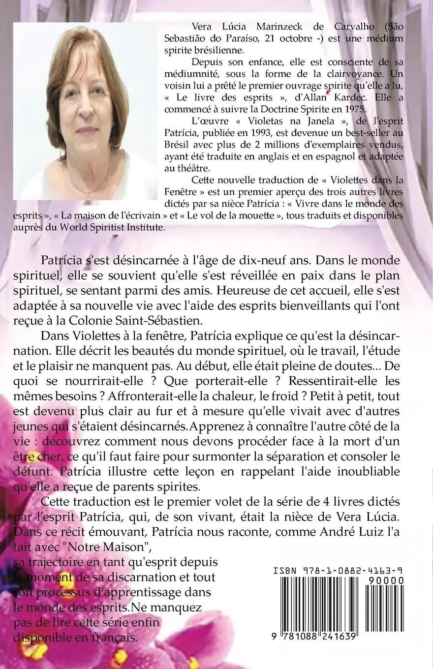 Rückseite: 9781088241639 | Violettes dans la Fenêtre | Vera Lúcia Marinzeck de Carvalho (u. a.)