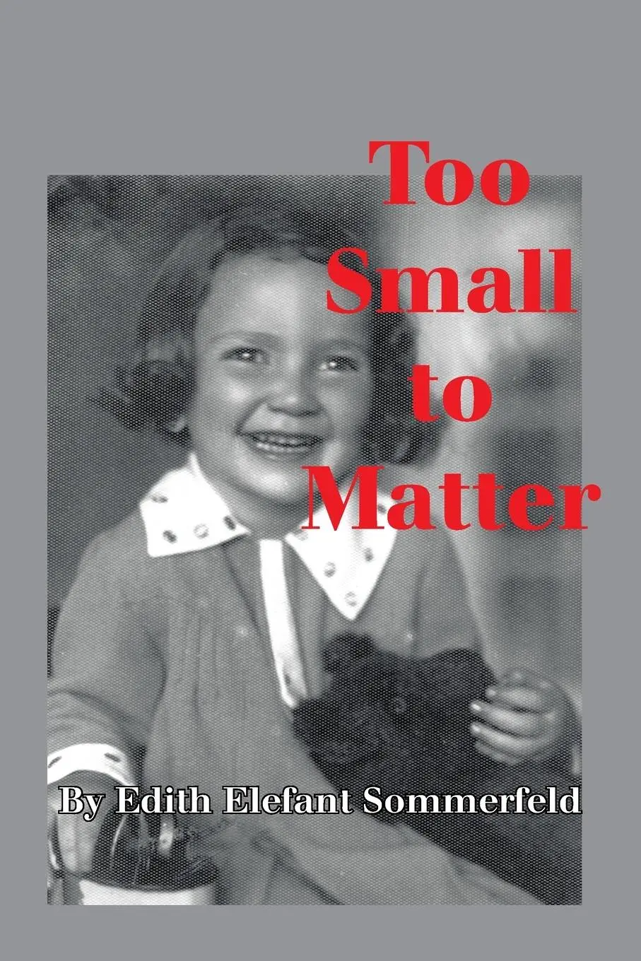 Cover: 9781412031639 | Too Small to Matter | Edith Elefant Sommerfeld | Taschenbuch | 2004