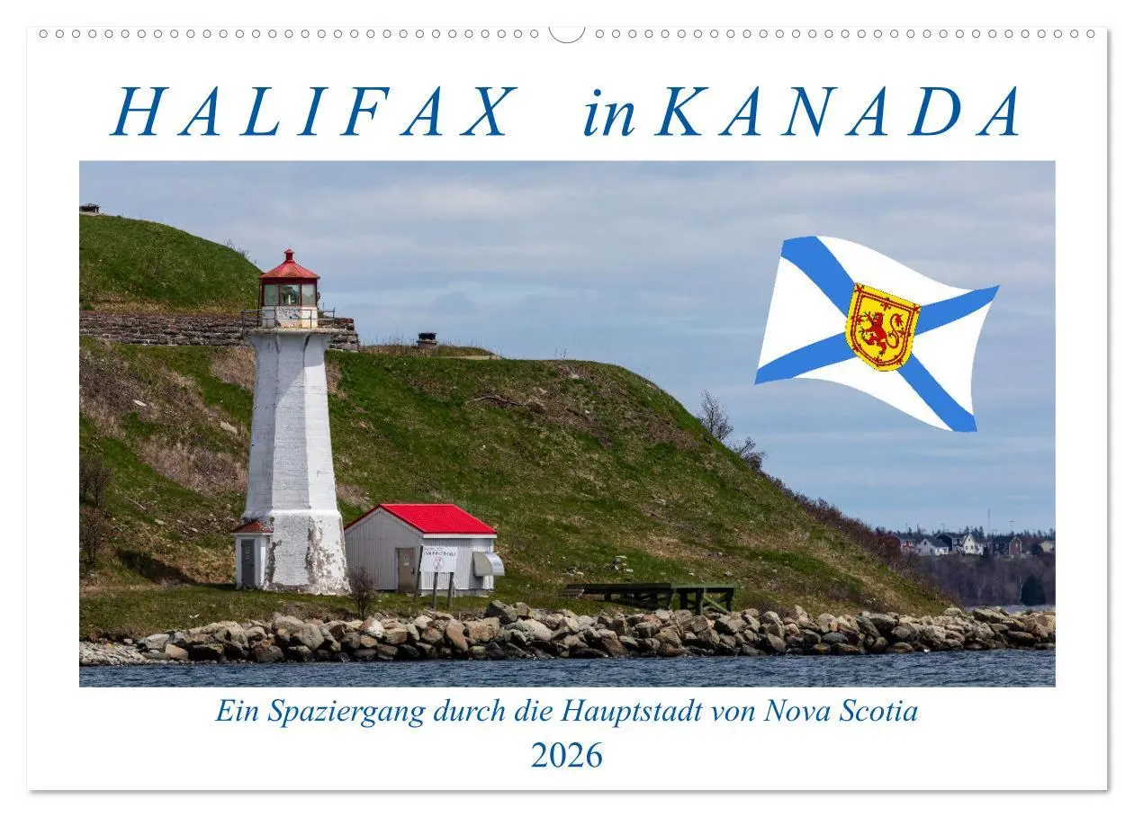 Cover: 9783457791639 | Halifax in Kanada (Wandkalender 2026 DIN A2 quer), CALVENDO...