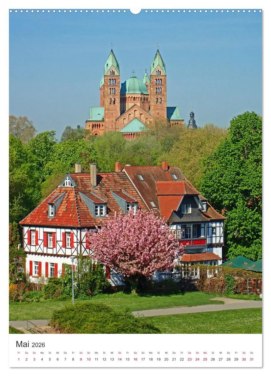 Bild: 9783516331639 | Speyer-Rund um die Maximilianstraße (Wandkalender 2026 DIN A2...