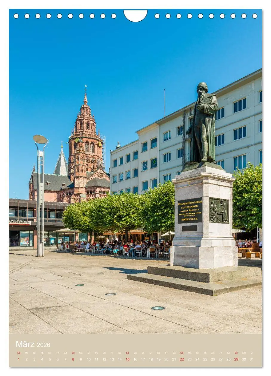 Bild: 9783516401639 | Mainz - Ein Porträt (Wandkalender 2026 DIN A4 hoch), CALVENDO...