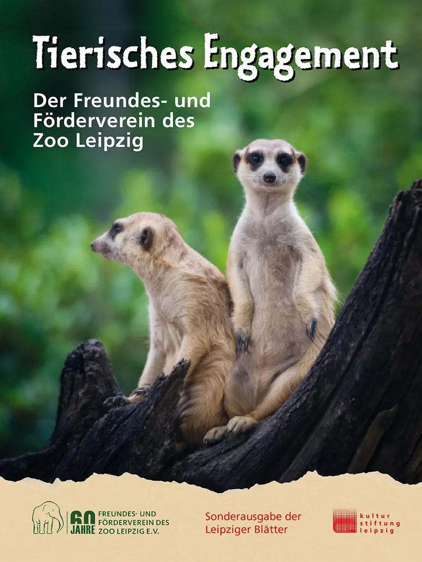 Cover: 9783954151639 | Tierisches Engagement | Der Freundes- und Förderverein des Zoo Leipzig