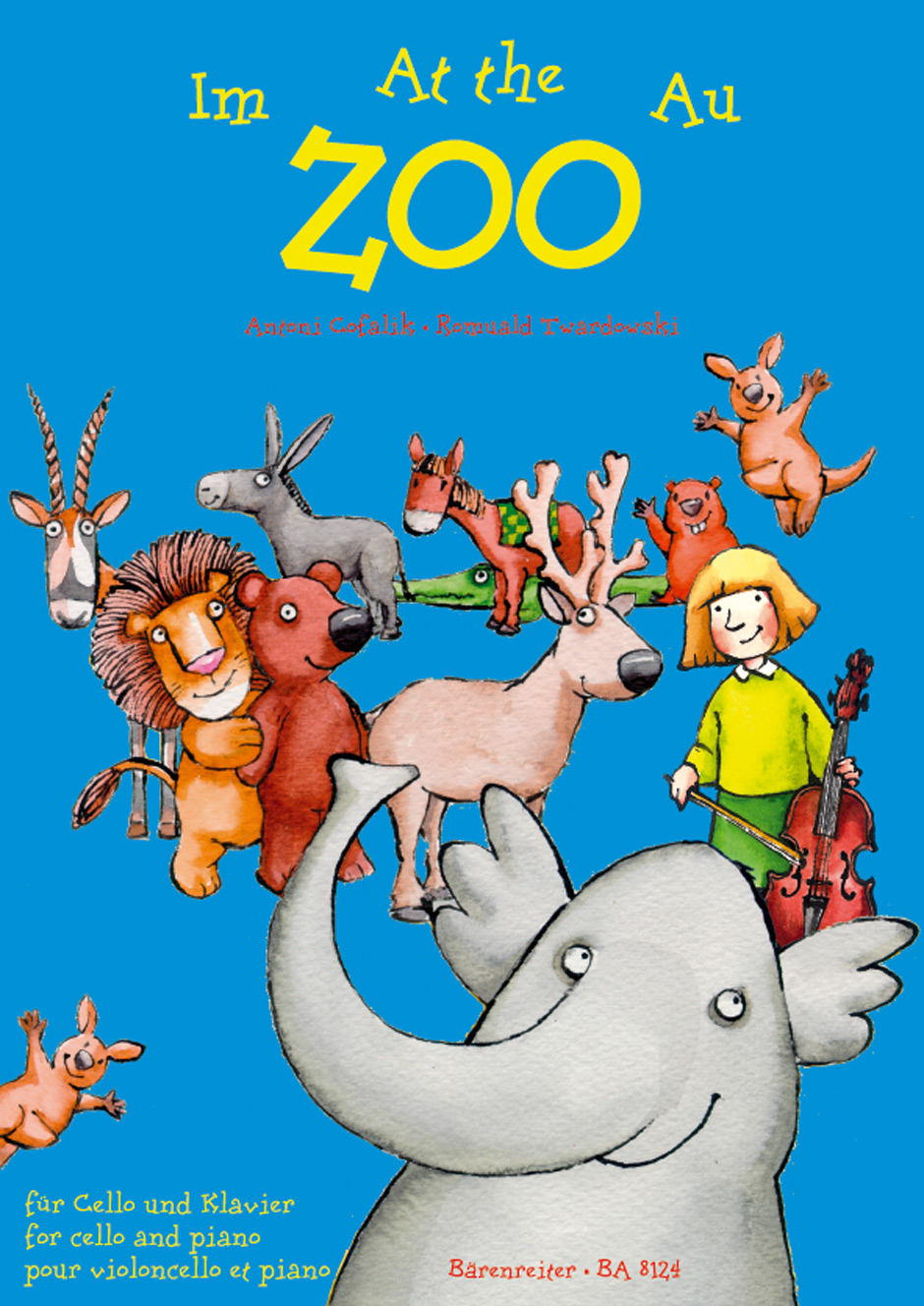 Cover: 9790006531639 | Im Zoo/At the Zoo/Au zoo - für Cello und Klavier | Antoni Cofalik