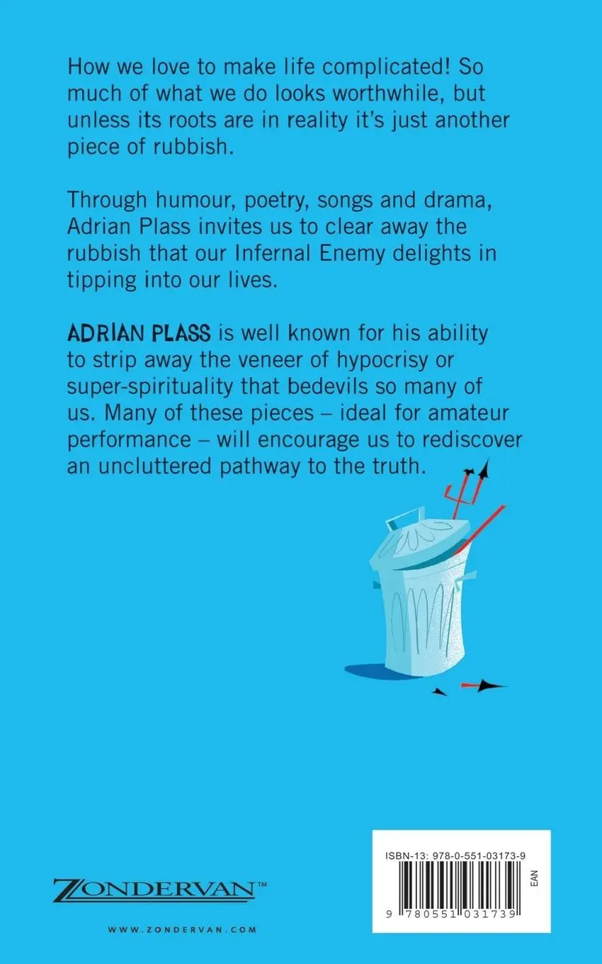 Rückseite: 9780551031739 | Clearing Away the Rubbish | Adrian Plass | Taschenbuch | Englisch
