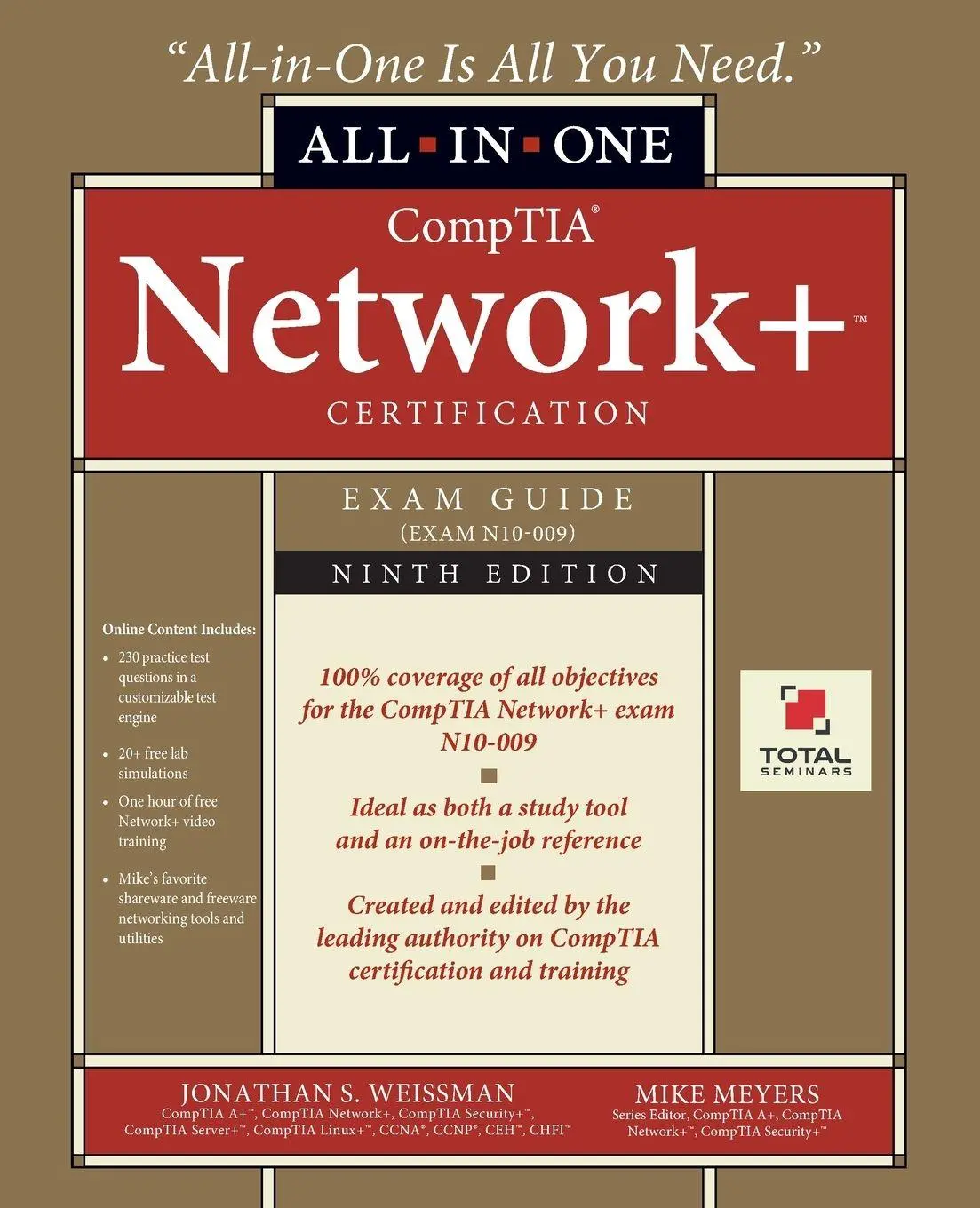 Cover: 9780981621739 | CompTIA Network+ Certification All-in-One Exam Guide, Ninth Edition...