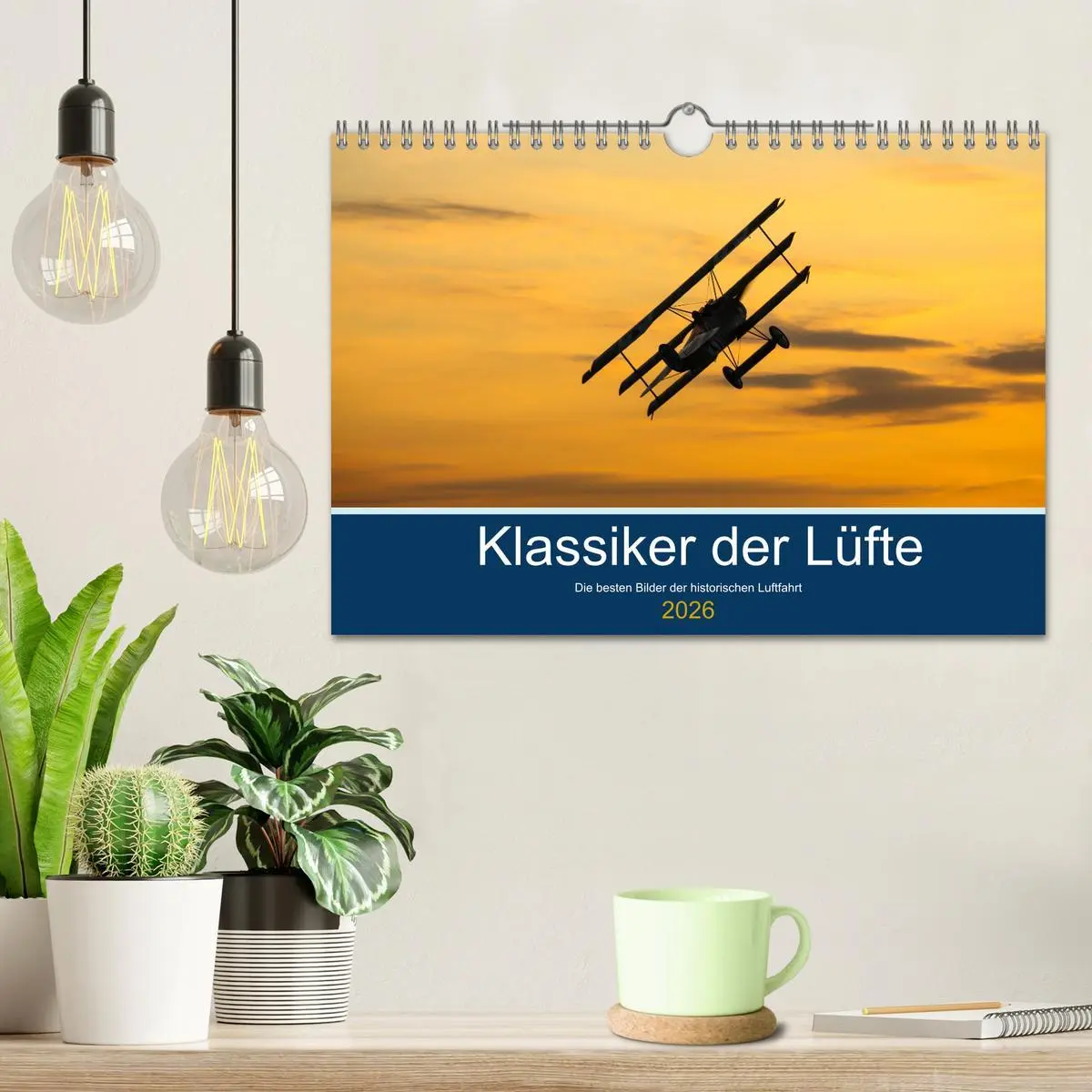 Bild: 9783457611739 | Klassiker der Lüfte (Wandkalender 2026 DIN A4 quer), CALVENDO...