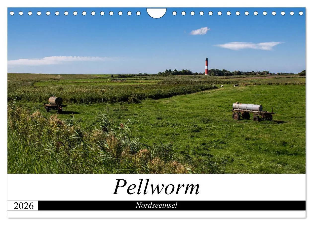 Cover: 9783457851739 | Nordseeinsel Pellworm 2026 (Wandkalender 2026 DIN A4 quer),...