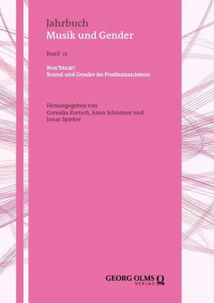Cover: 9783487171739 | Non*binär! | Sound und Gender im Posthumanismus | Bartsch (u. a.)