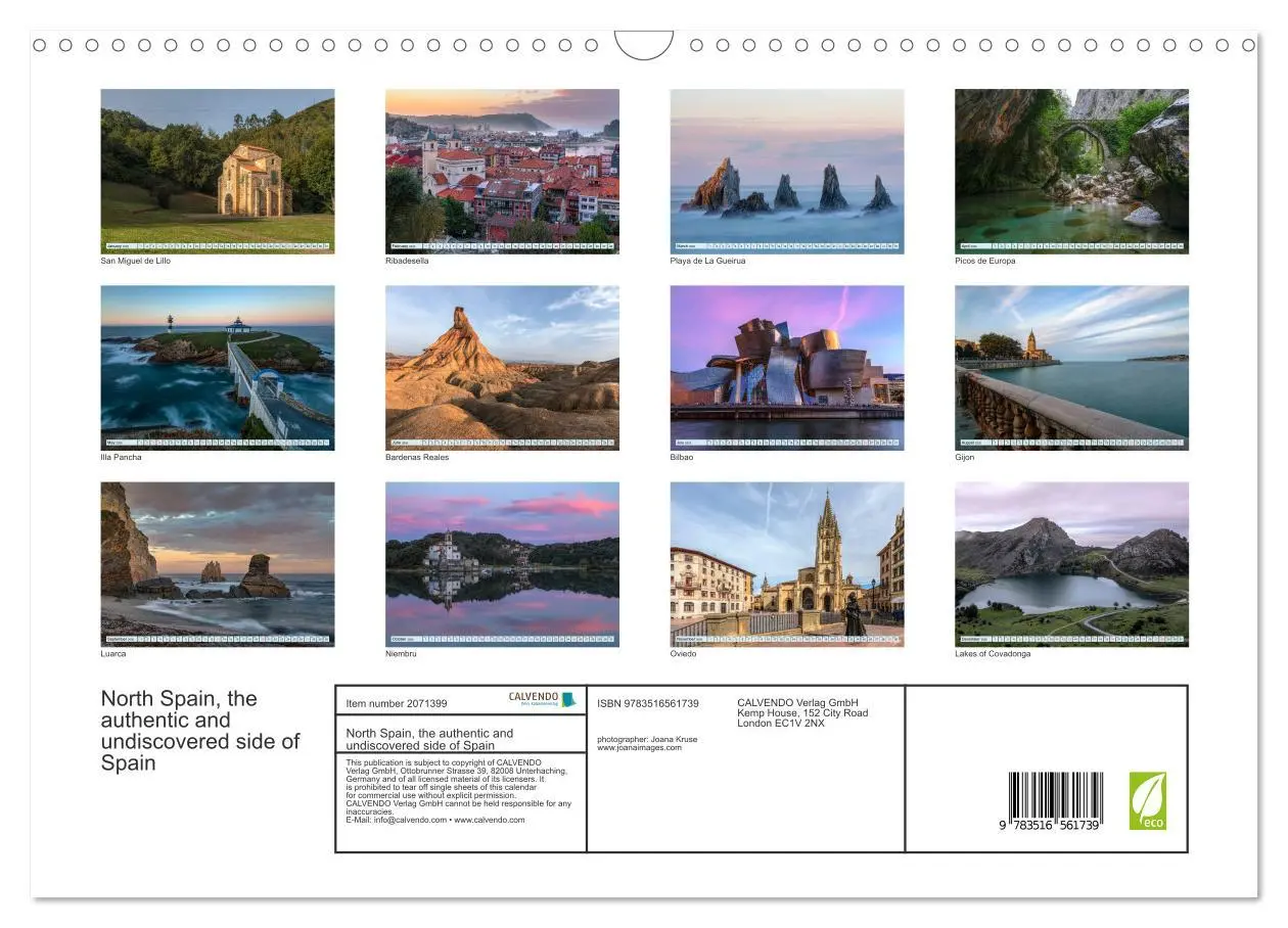 Bild: 9783516561739 | North Spain, the authentic and undiscovered side of Spain (Wall...