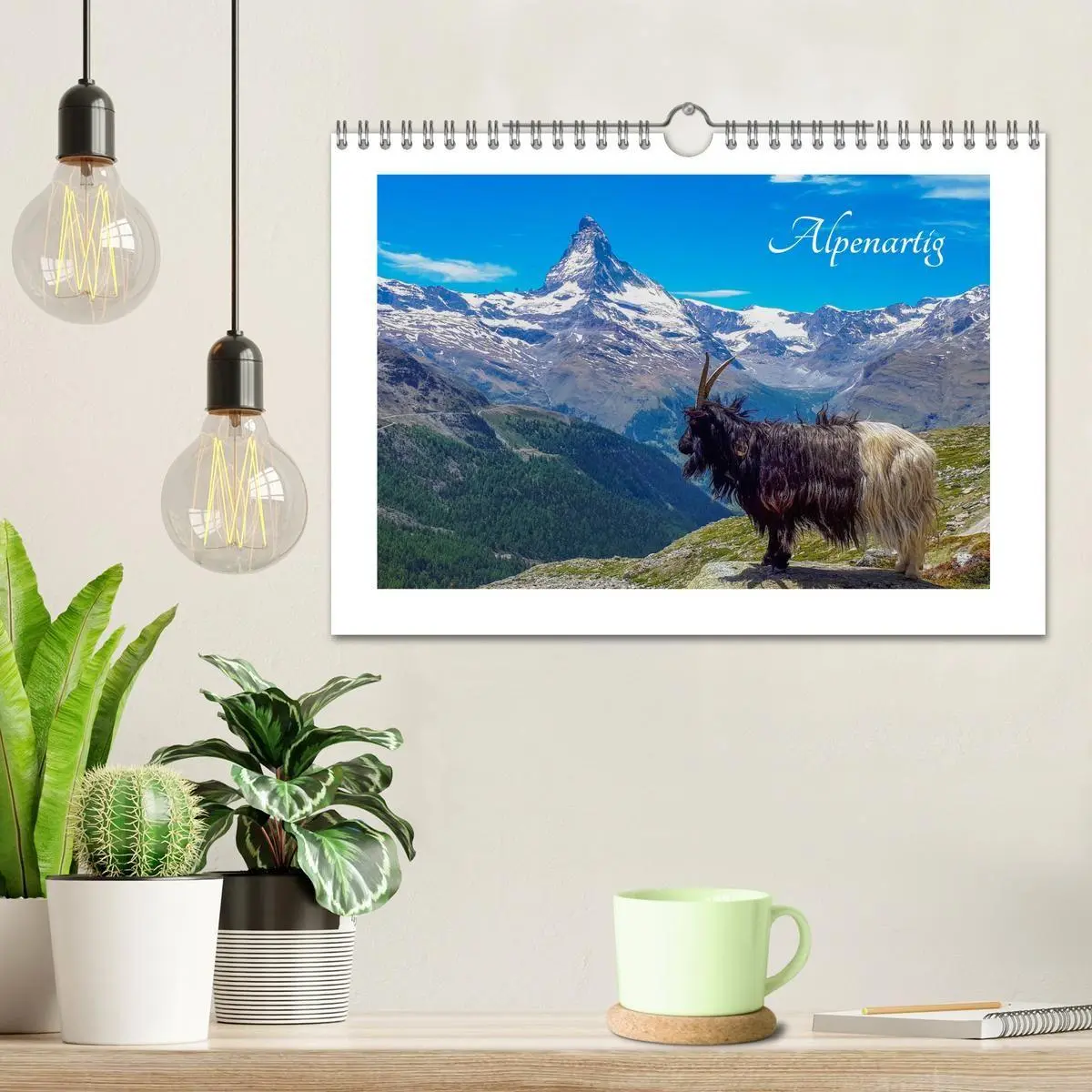 Bild: 9783569581739 | Alpenartig (Wandkalender 2027 DIN A4 quer), CALVENDO Monatskalender