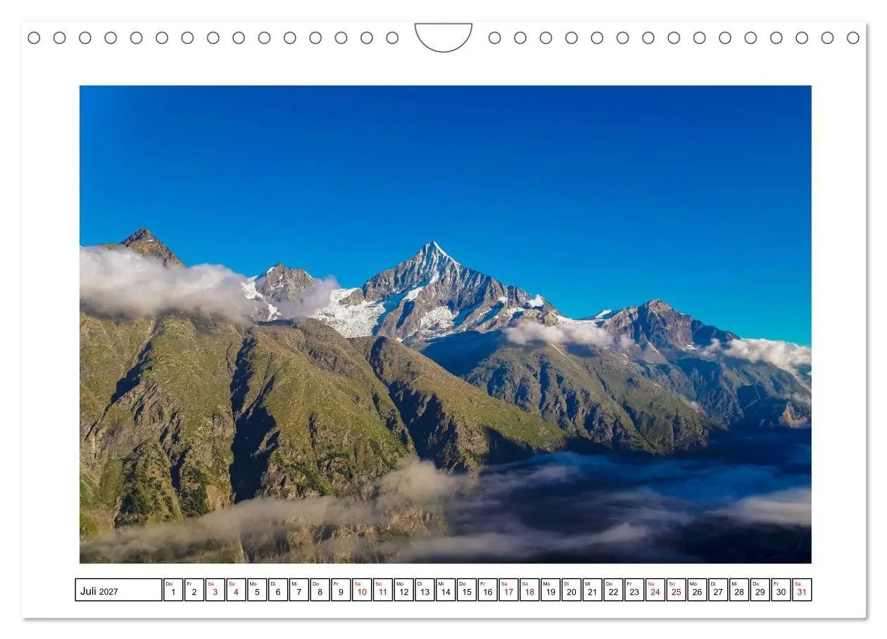 Bild: 9783569581739 | Alpenartig (Wandkalender 2027 DIN A4 quer), CALVENDO Monatskalender