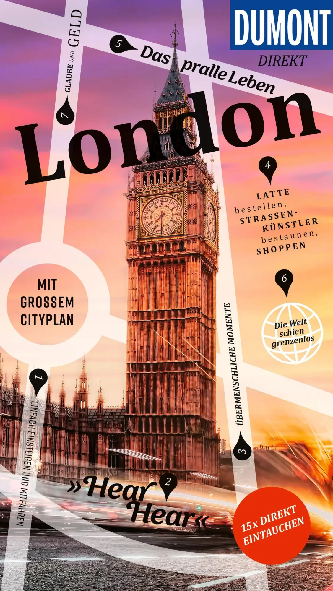 Cover: 9783616001739 | DUMONT direkt Reiseführer London | Mit großem Cityplan | Sahla (u. a.)