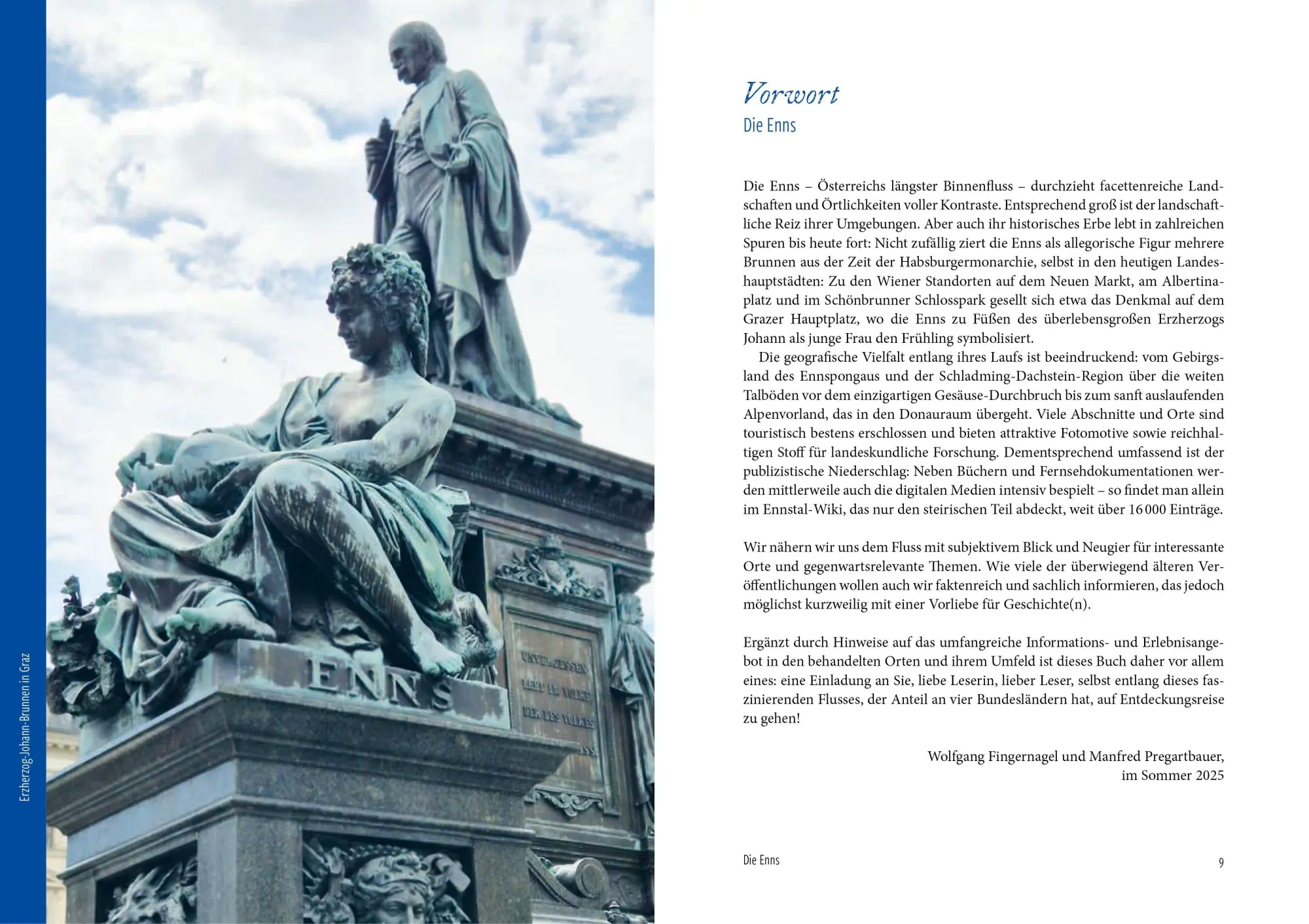 Bild: 9783702511739 | Entlang der Enns | Wolfgang Fingernagel (u. a.) | Buch | 248 S. | 2025