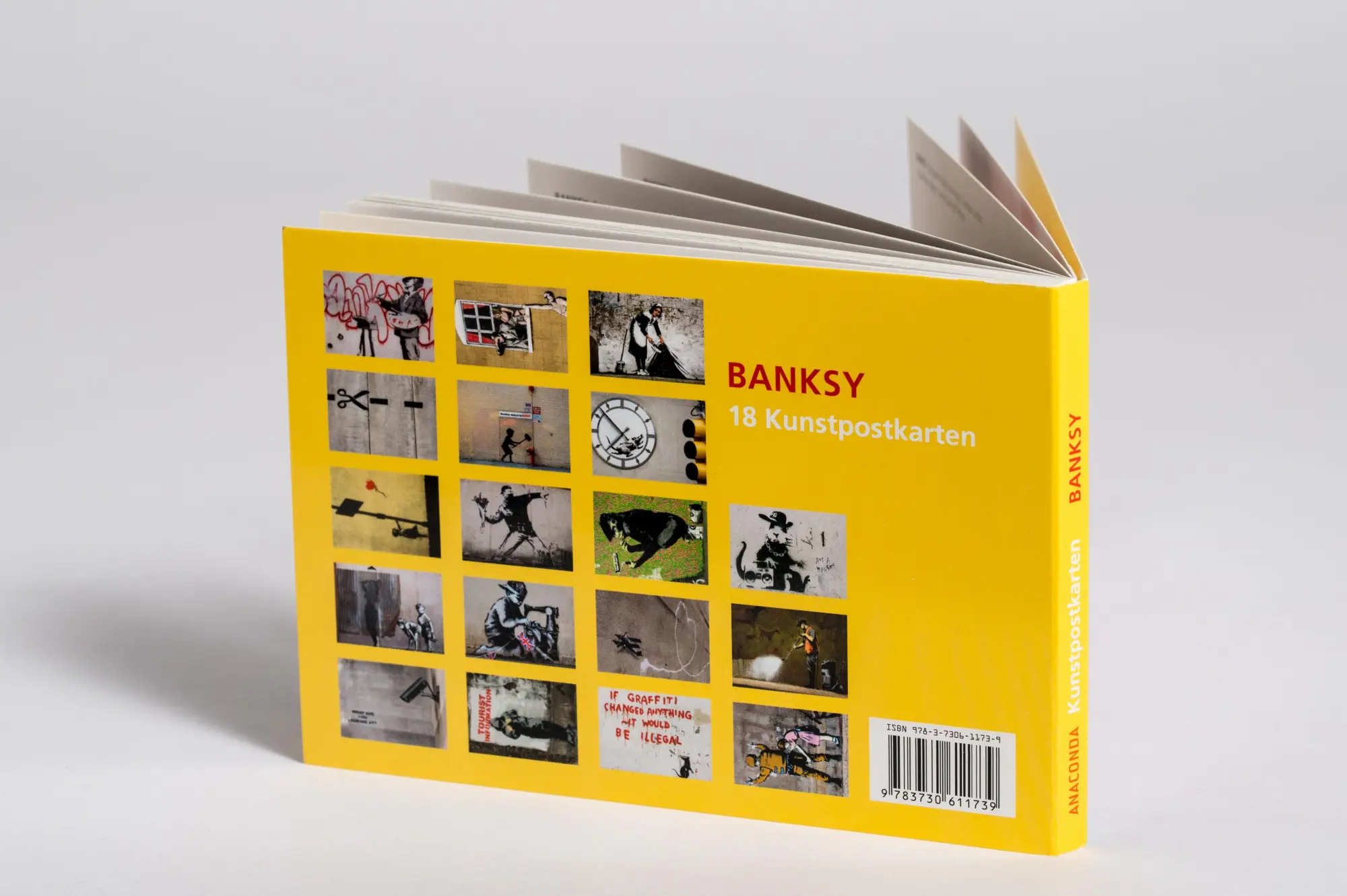Bild: 9783730611739 | Postkarten-Set Banksy | Anaconda Verlag | Taschenbuch | 18 S. | 2022