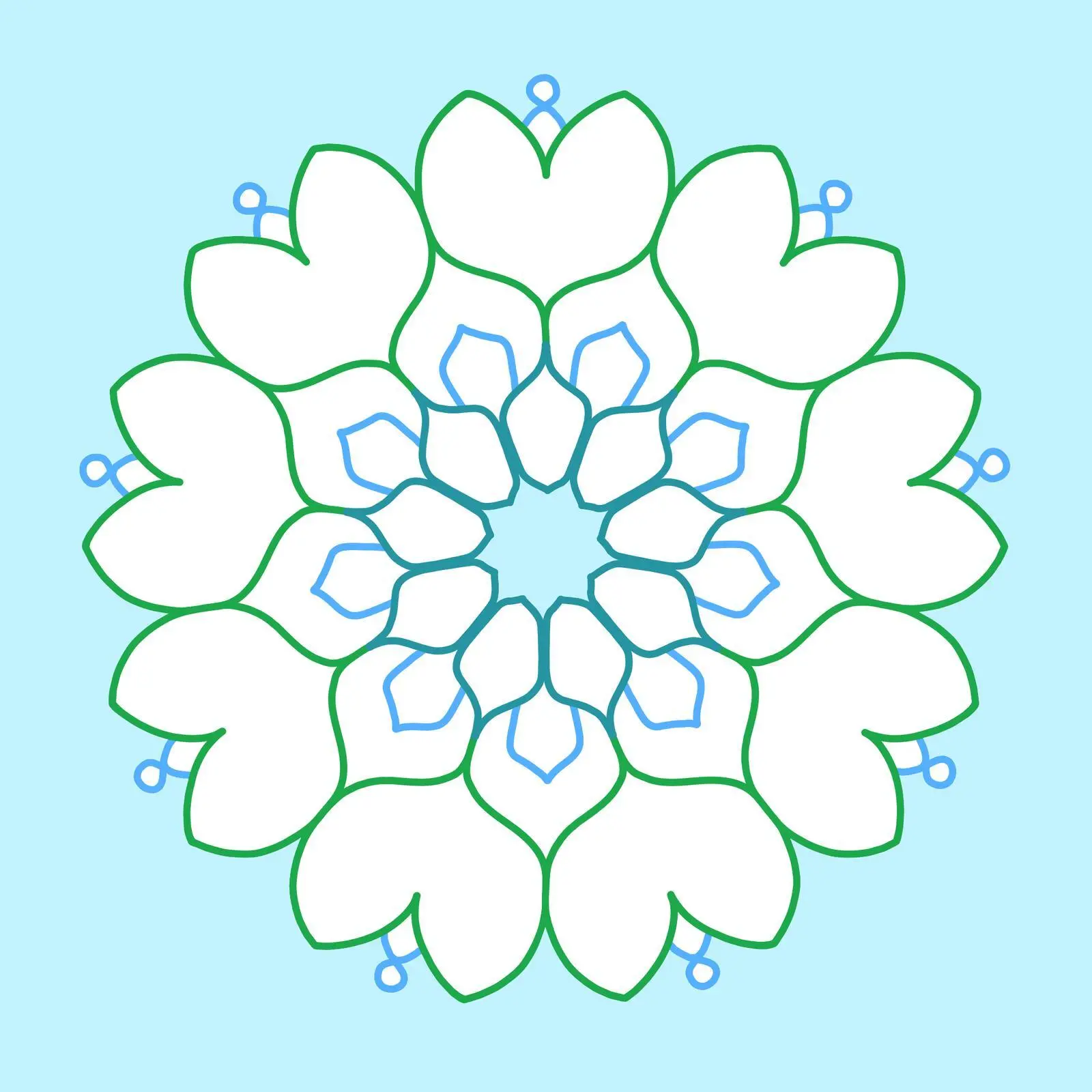 Bild: 9783845861739 | Mein erstes Mandala-Malbuch Frühling | Corina Beurenmeister | Buch