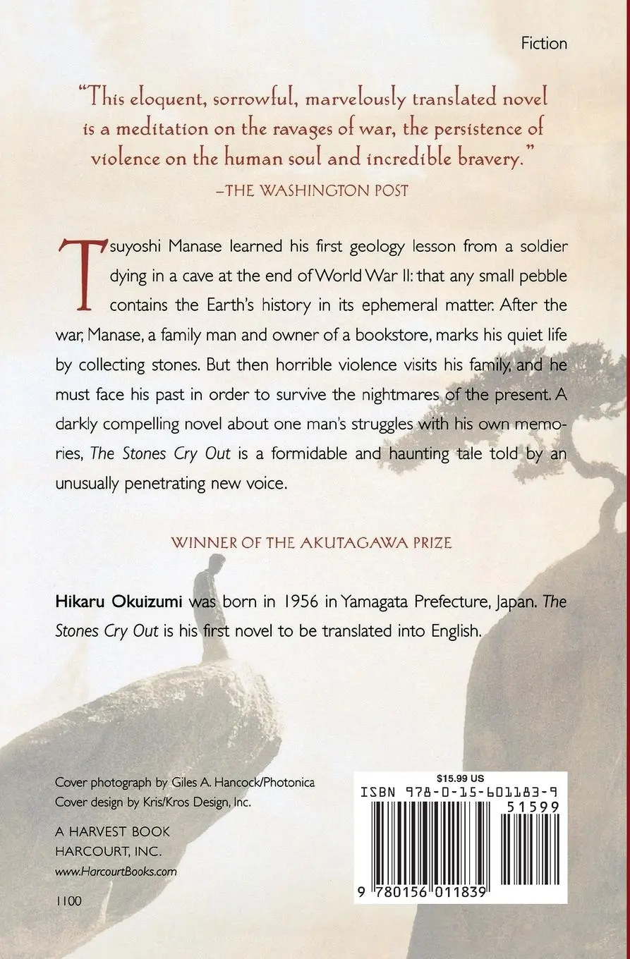 Rückseite: 9780156011839 | The Stones Cry Out | Hiraku Okuizumi (u. a.) | Taschenbuch | Englisch