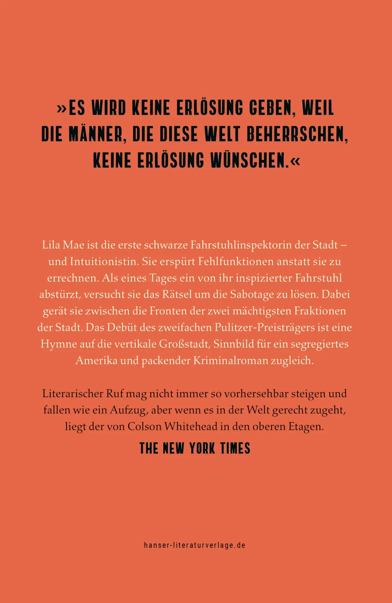 Bild: 9783446261839 | Die Intuitionistin | Roman | Colson Whitehead | Buch | 272 S. | 2024