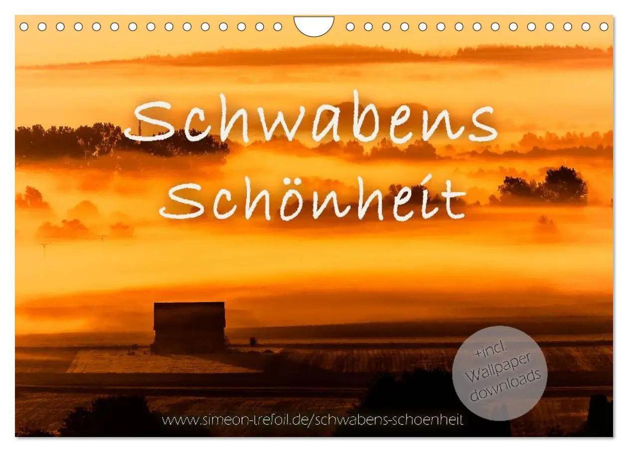 Cover: 9783516001839 | Schwabens Schönheit (Wandkalender 2026 DIN A4 quer), CALVENDO...