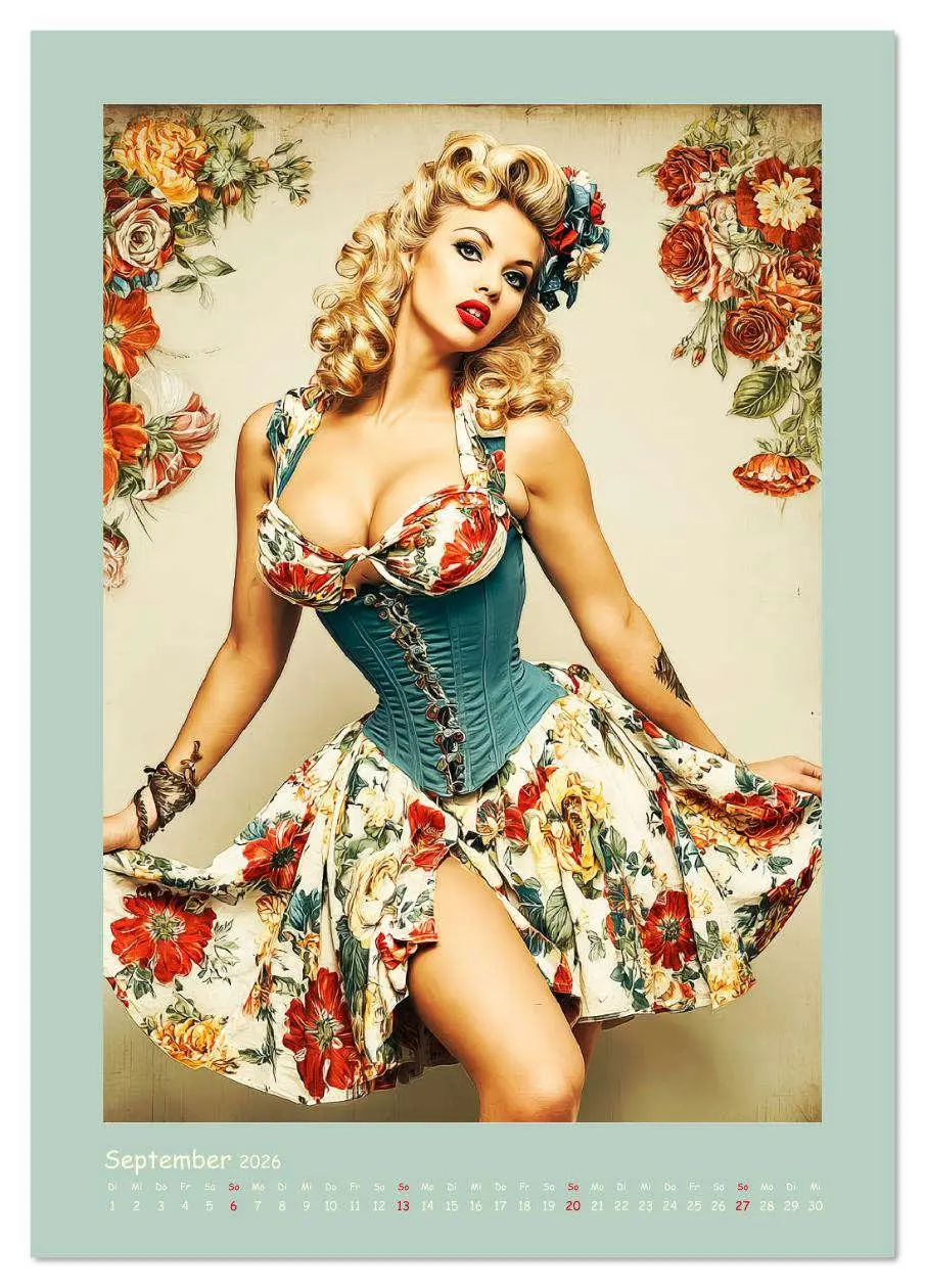 Bild: 9783516621839 | Flair der 50er Jahre. Girls im nostalgischen Pin-up-Stil...