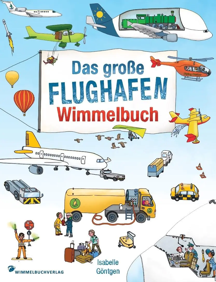 Cover: 9783942491839 | Flughafen Wimmelbuch | Isabelle Göntgen | Buch | 12 S. | Deutsch