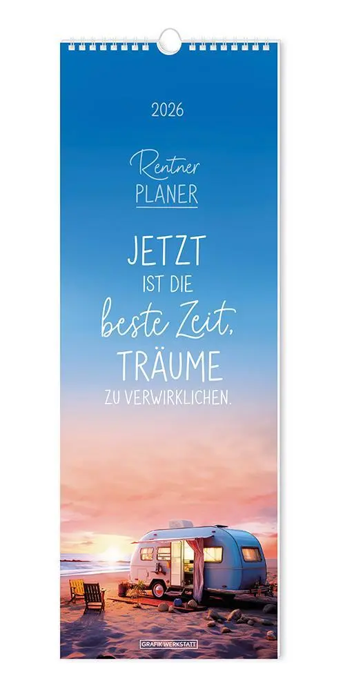 Cover: 9783986361839 | Rentner-Planer 2026 | Paarplaner | GRAFIK WERKSTATT Das Original