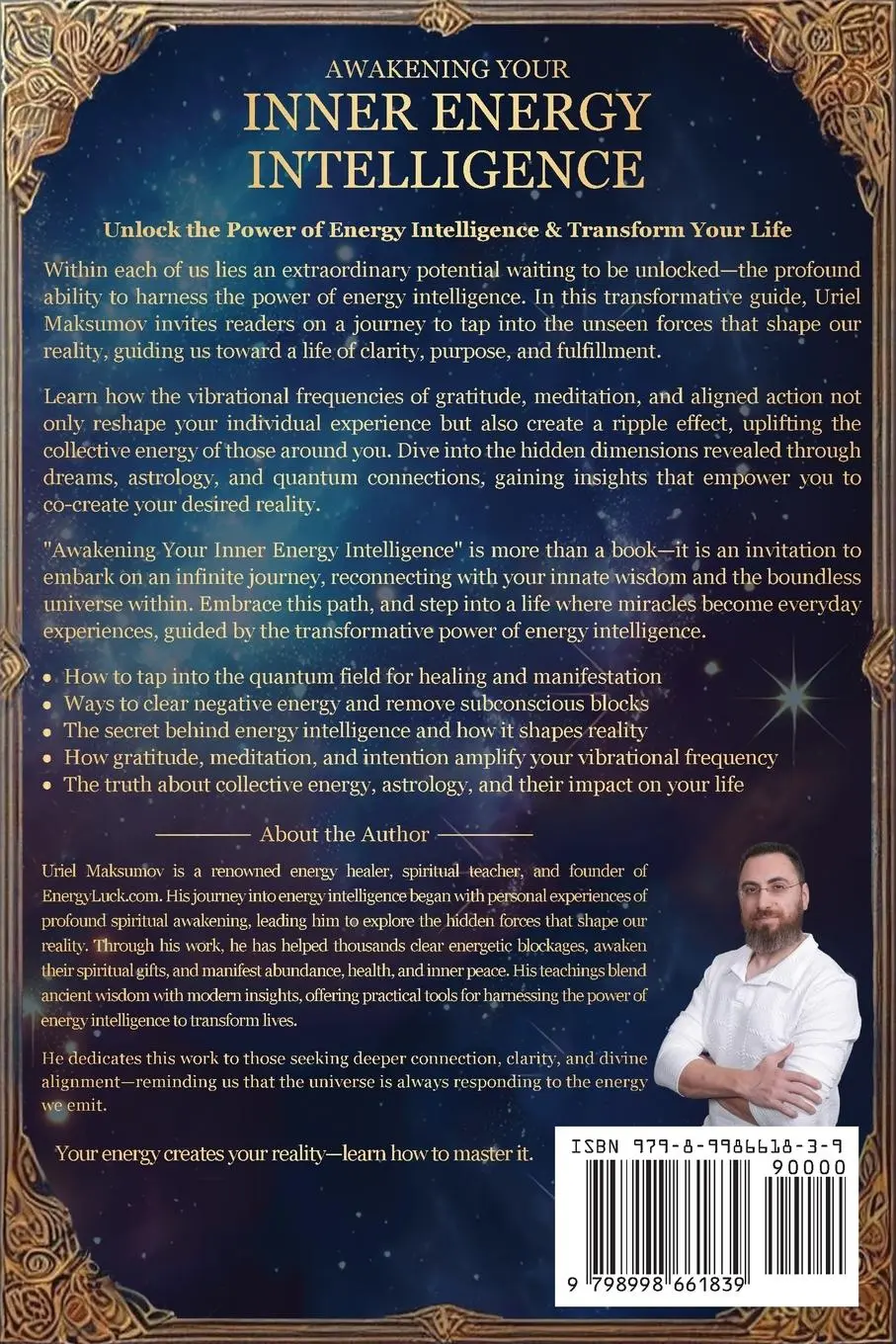 Rückseite: 9798998661839 | Awakening Your Inner Energy Intelligence | Uriel Maksumov | Buch
