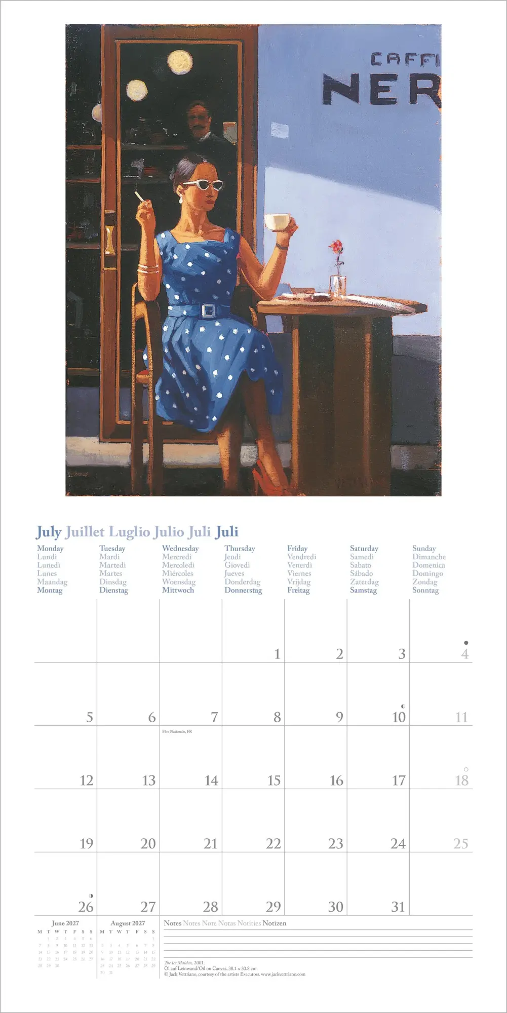 Bild: 4069095011939 | Jack Vettriano 2027 | Neumann Verlage GmbH &amp; Co KG | Kalender | 14 S.
