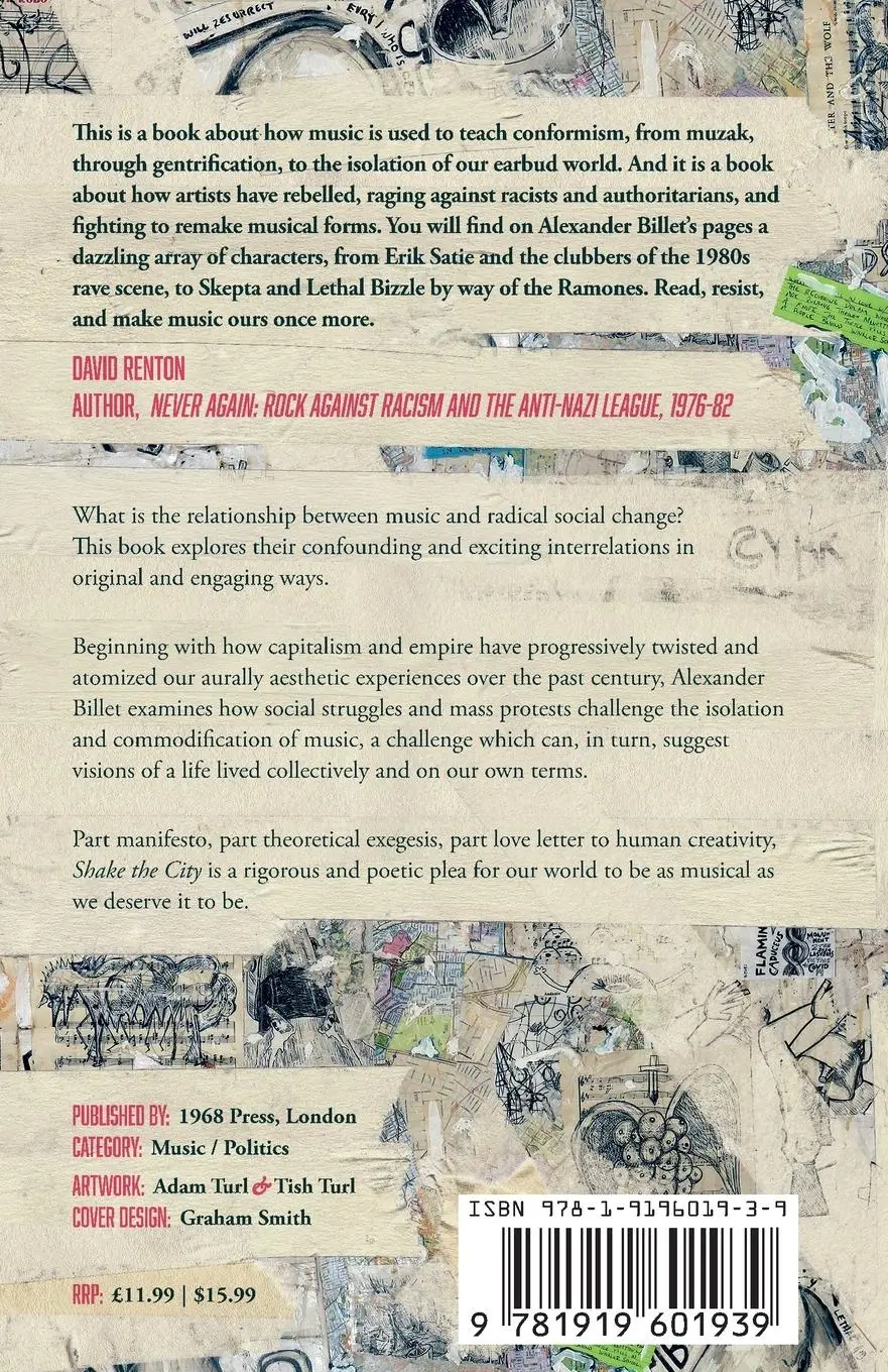 Rückseite: 9781919601939 | Shake the City | Experiments in Space and Time, Music and Crisis