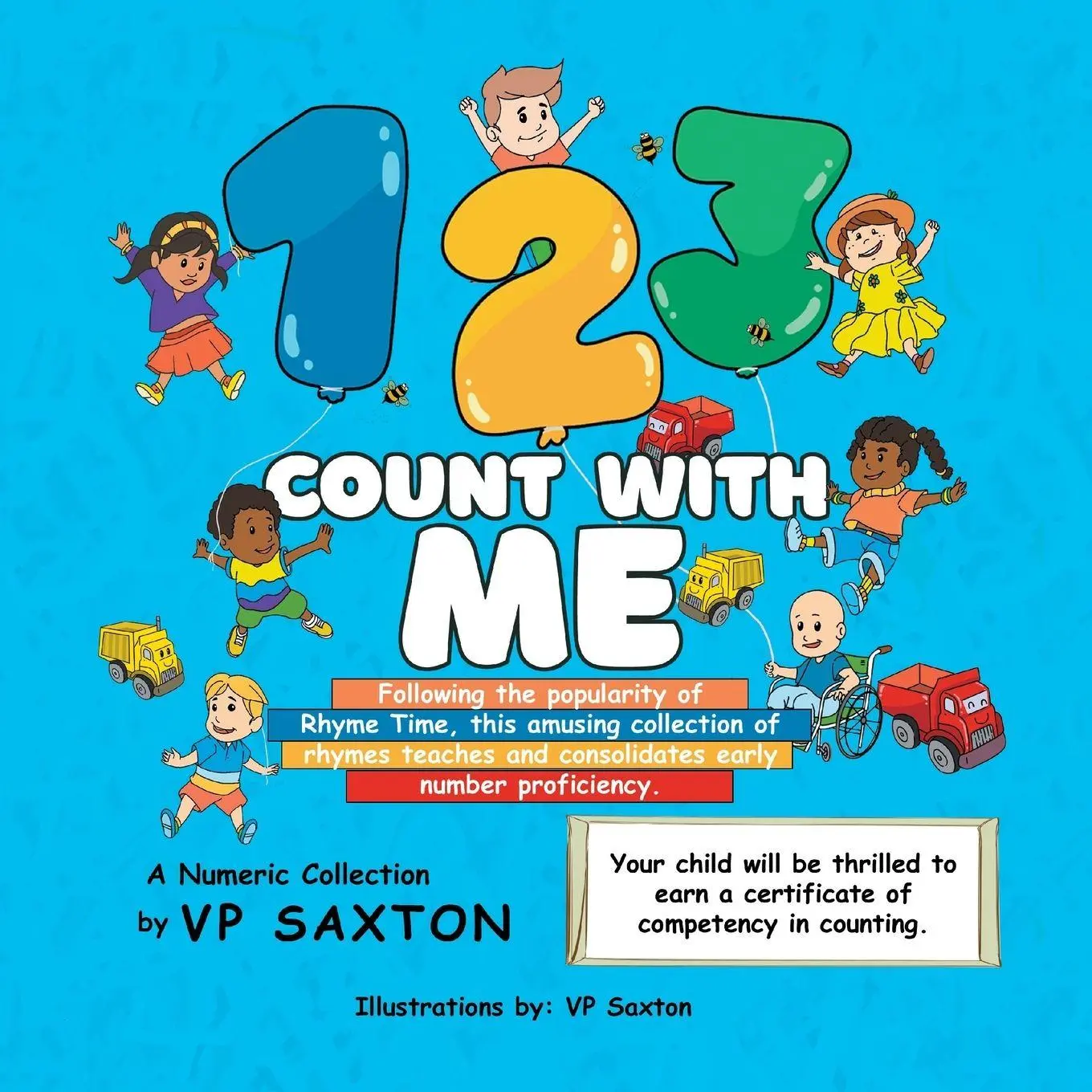 Cover: 9781958381939 | 123 Count with Me | Vp Saxton | Taschenbuch | Englisch | 2023