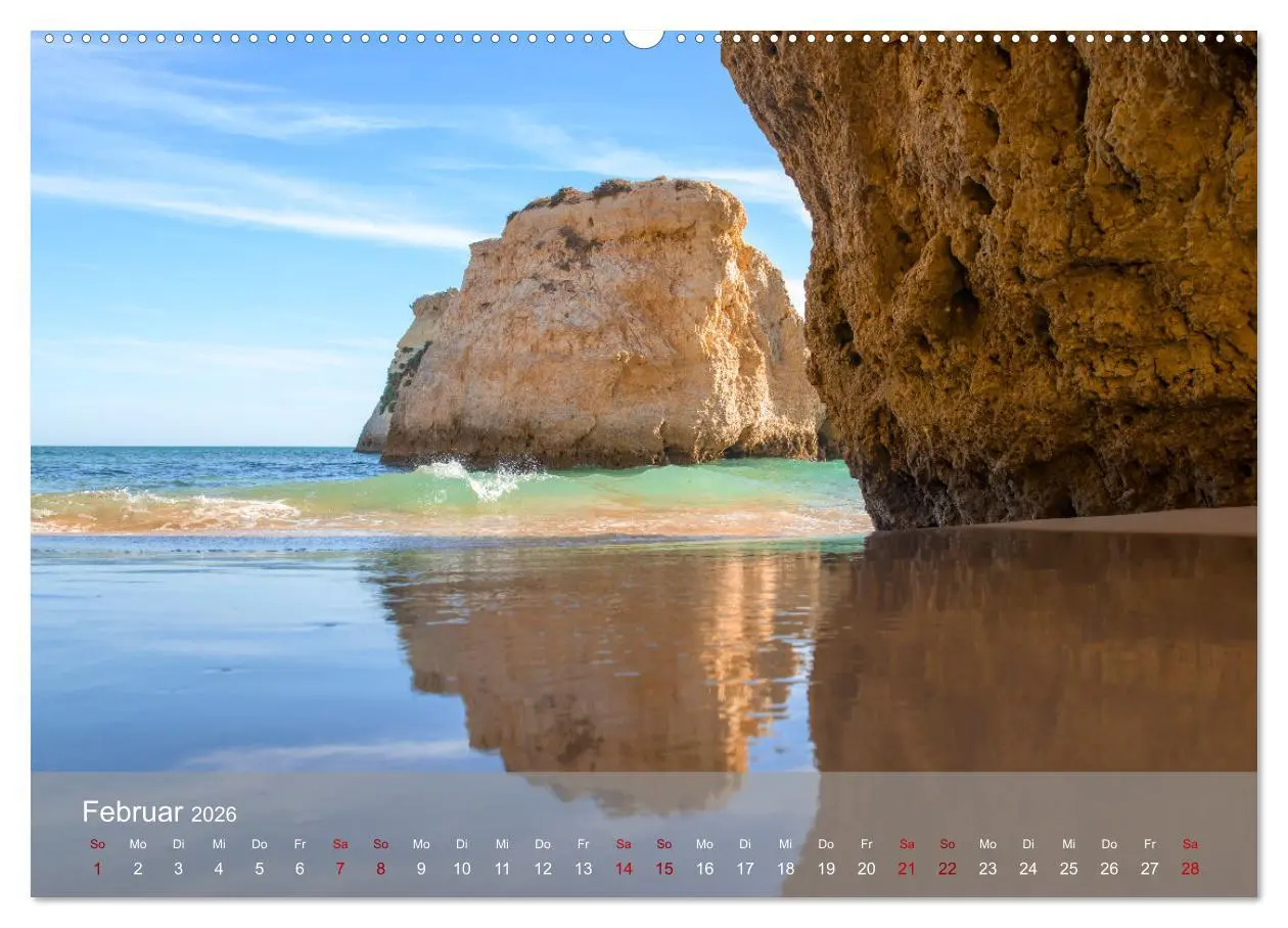 Bild: 9783457521939 | Portugal 100 Prozent (Wandkalender 2026 DIN A2 quer), CALVENDO...
