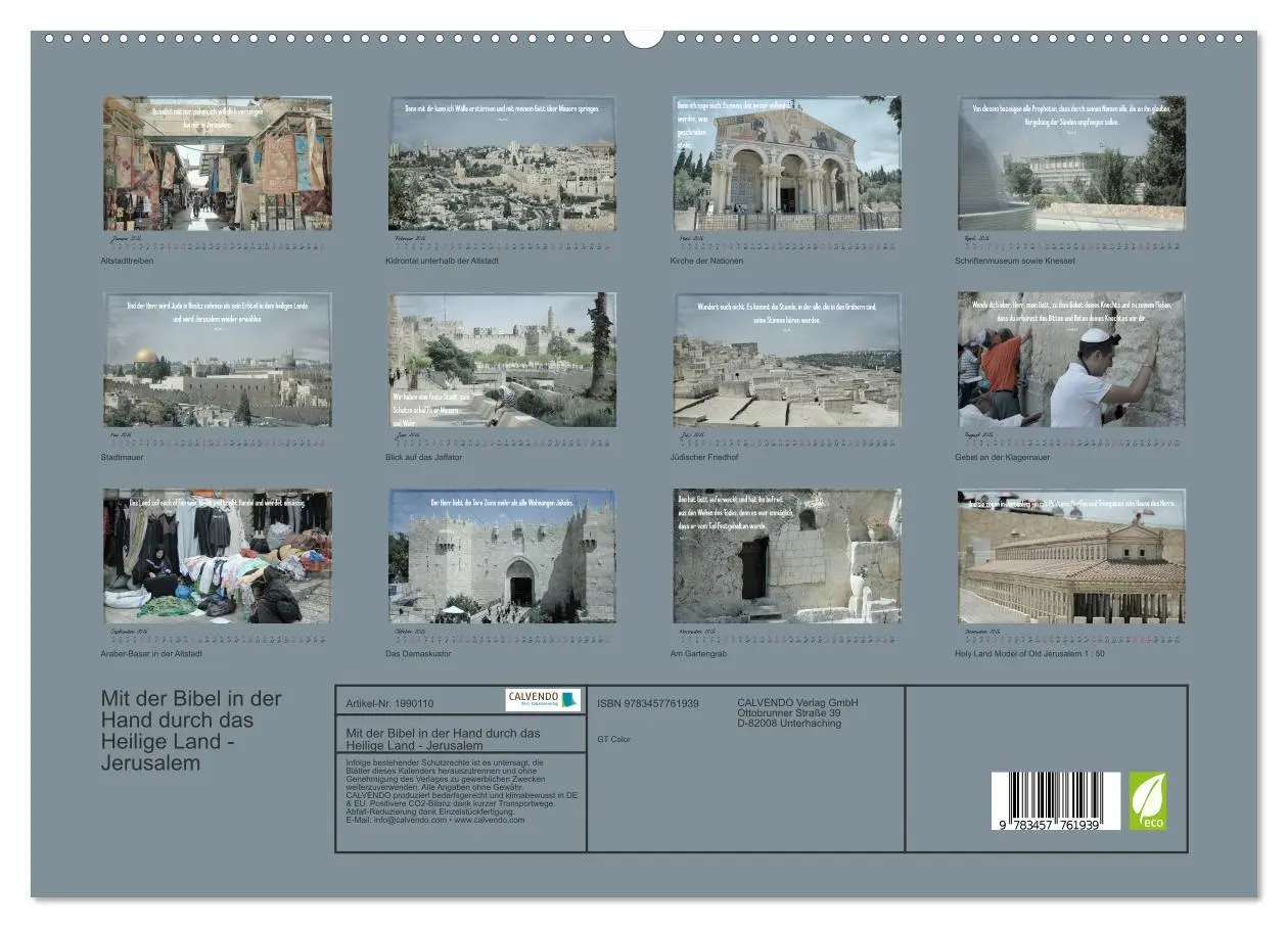 Bild: 9783457761939 | Mit der Bibel in der Hand durch das Heilige Land - Jerusalem...
