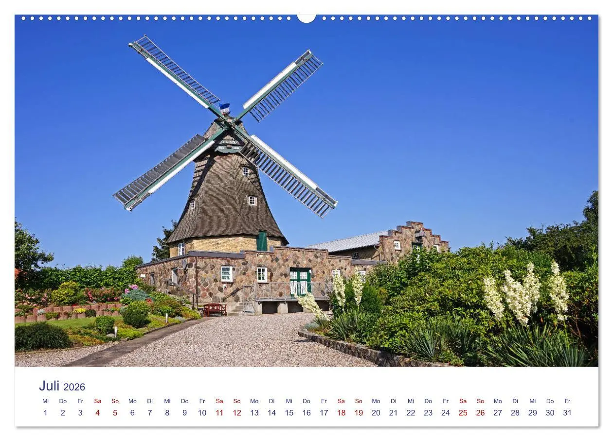Bild: 9783457901939 | Radtouren ab Eckernförde (Wandkalender 2026 DIN A2 quer), CALVENDO...
