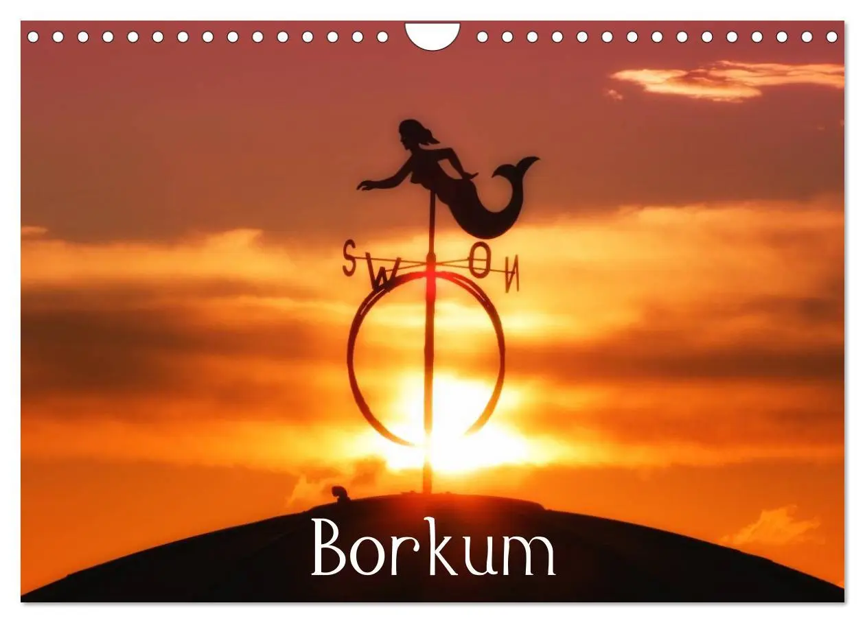 Cover: 9783516161939 | Borkum (Wandkalender 2026 DIN A4 quer), CALVENDO Monatskalender | 2026
