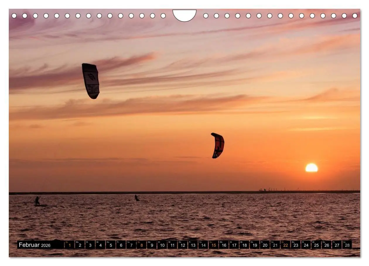 Bild: 9783516161939 | Borkum (Wandkalender 2026 DIN A4 quer), CALVENDO Monatskalender | 2026