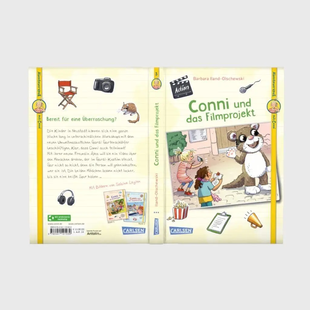 Bild: 9783551191939 | Abenteuerspaß mit Conni 3: Conni und das Filmprojekt | Buch | 144 S.