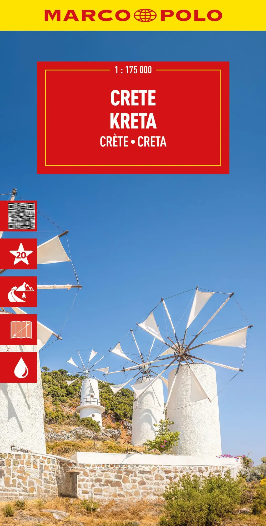 Cover: 9783575021939 | MARCO POLO Reisekarte Kreta 1:175.000 | (Land-)Karte | Deutsch | 2025