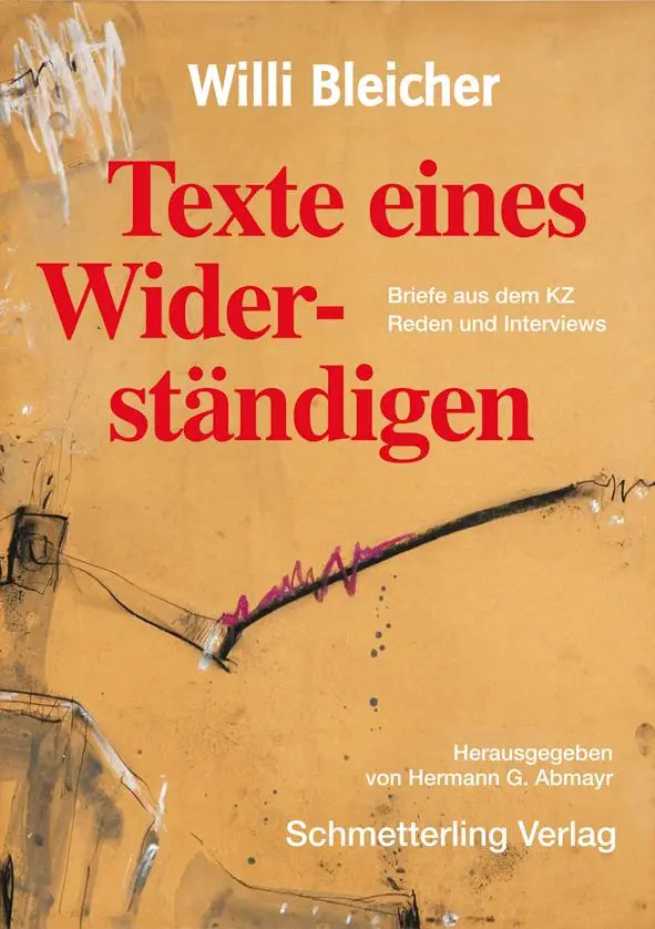 Cover: 9783896571939 | Texte eines Widerständigen | Briefe aus dem KZ, Reden und Interviews