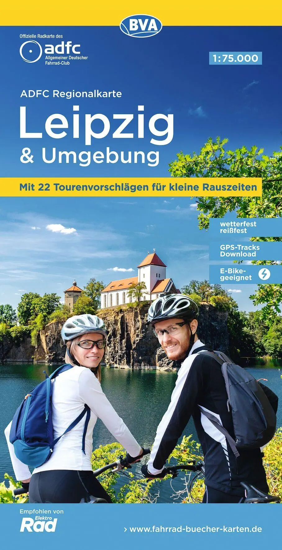 Cover: 9783969901939 | BVA ADFC Regionalkarte Leipzig und Umgebung 1:75.000 | V. (u. a.)