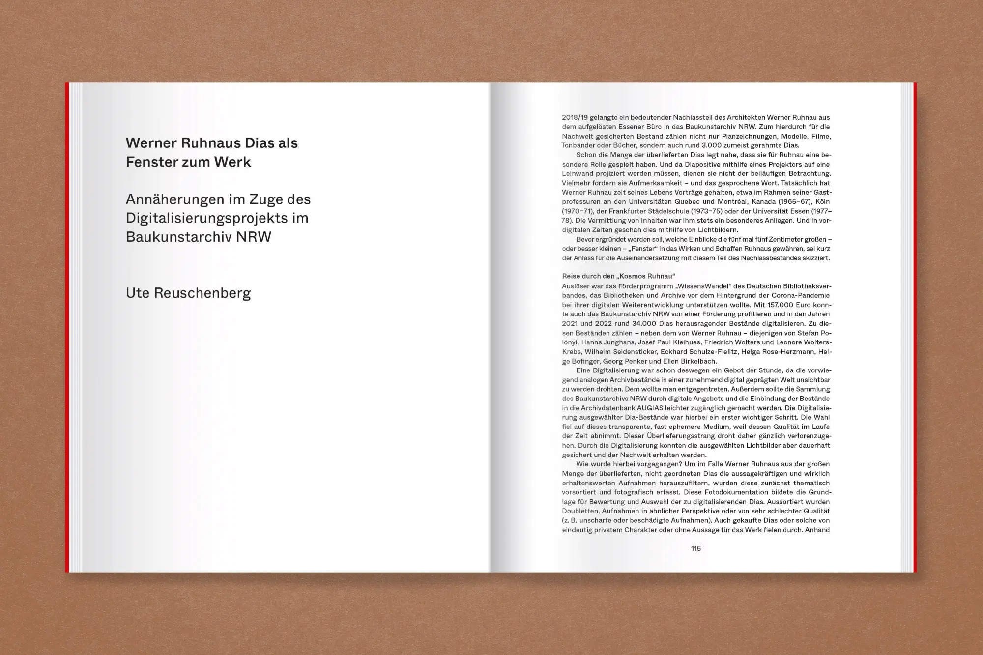 Bild: 9783987411939 | Werner Ruhnau: Bauen für die offene Gesellschaft | NRW (u. a.) | Buch