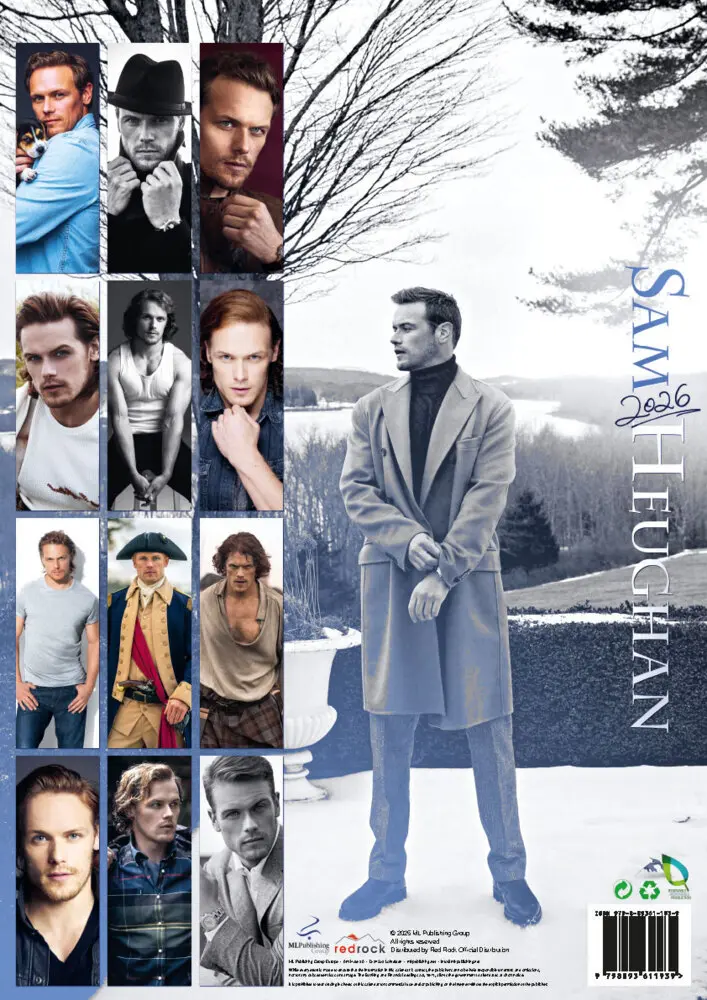 Bild: 9798893611939 | Sam Heughan Kalender 2026 | Der Star aus Outlander | Kalender | 14 S.