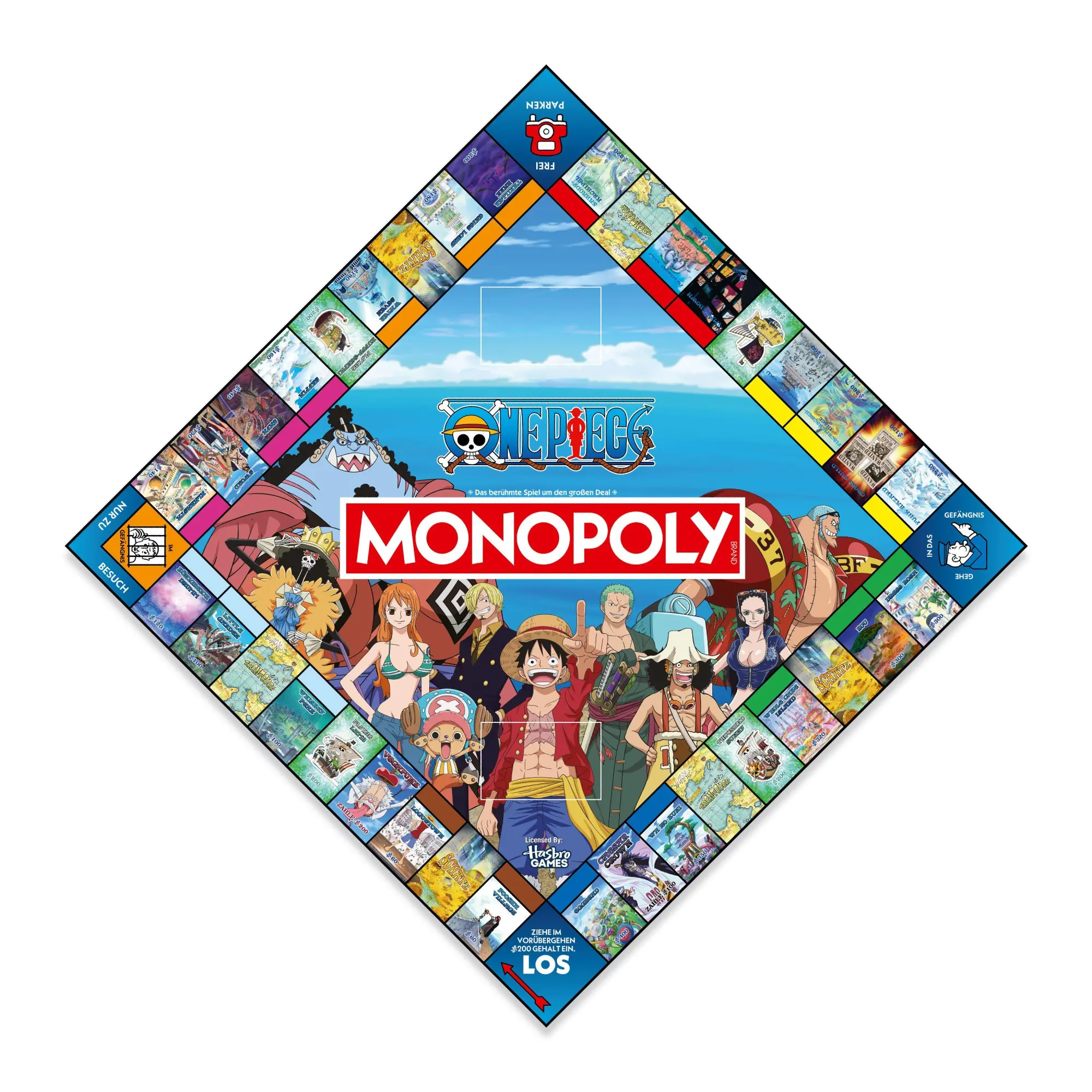 Bild: 5036905062039 | Monopoly One Piece | Spiel | Deutsch | 2026 | Winning Moves