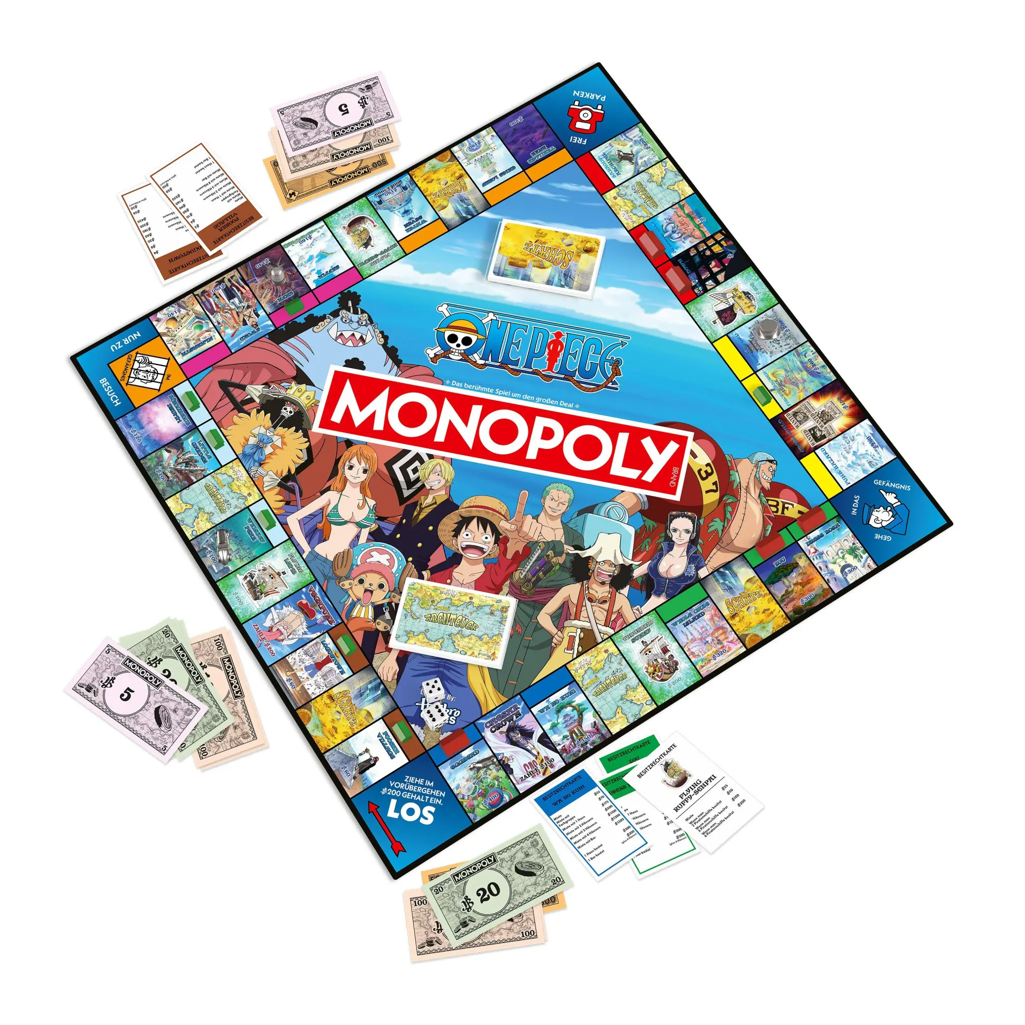 Bild: 5036905062039 | Monopoly One Piece | Spiel | Deutsch | 2026 | Winning Moves
