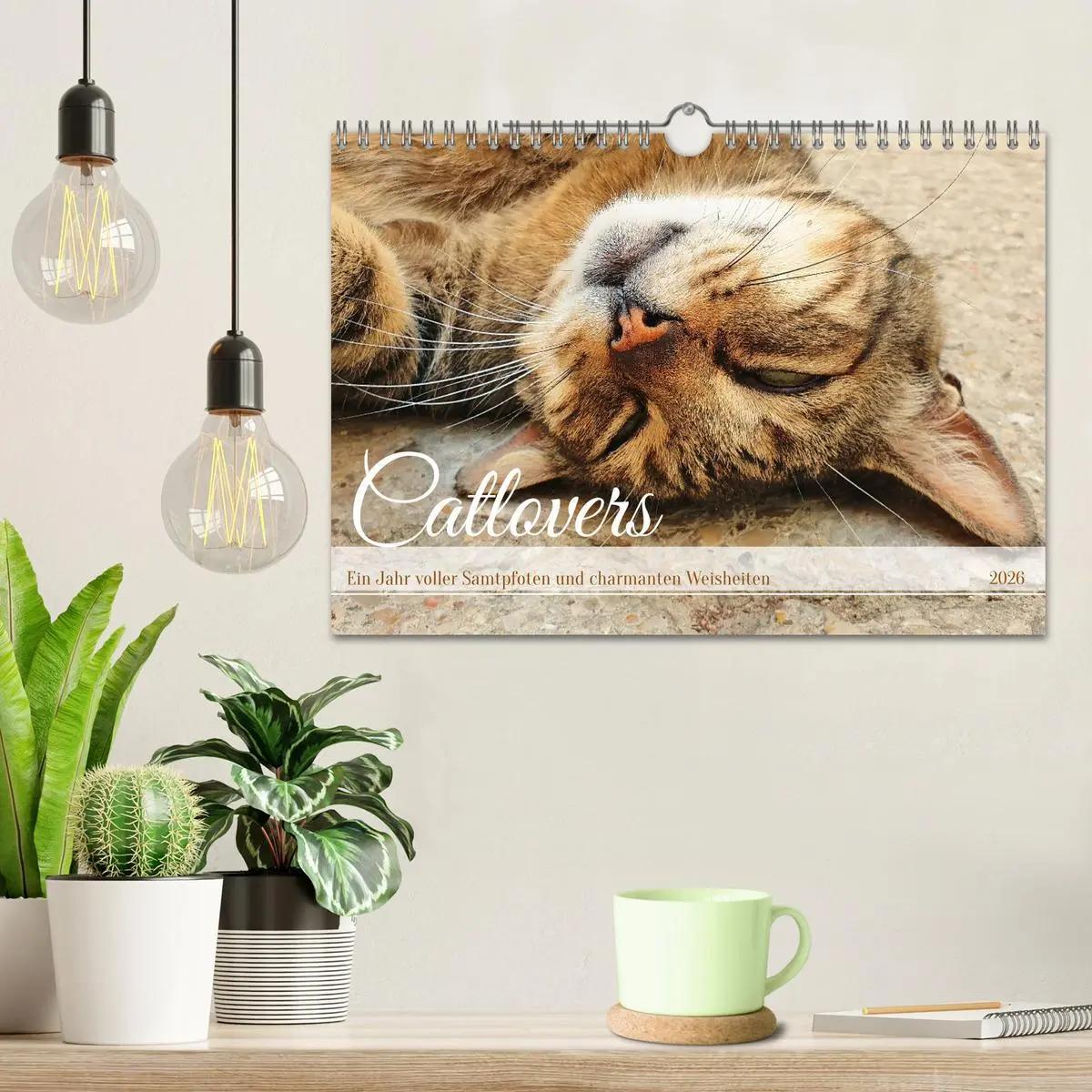 Bild: 9783457342039 | Catlovers - Ein Jahr voller Samtpfoten und charmanten Weisheiten...