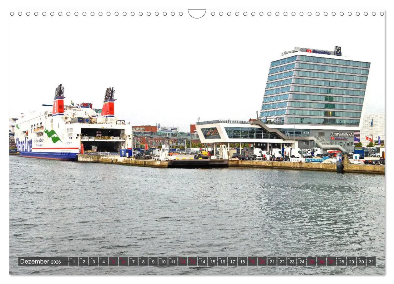 Bild: 9783457652039 | Kiel - Die Förde! (Wandkalender 2026 DIN A3 quer), CALVENDO...