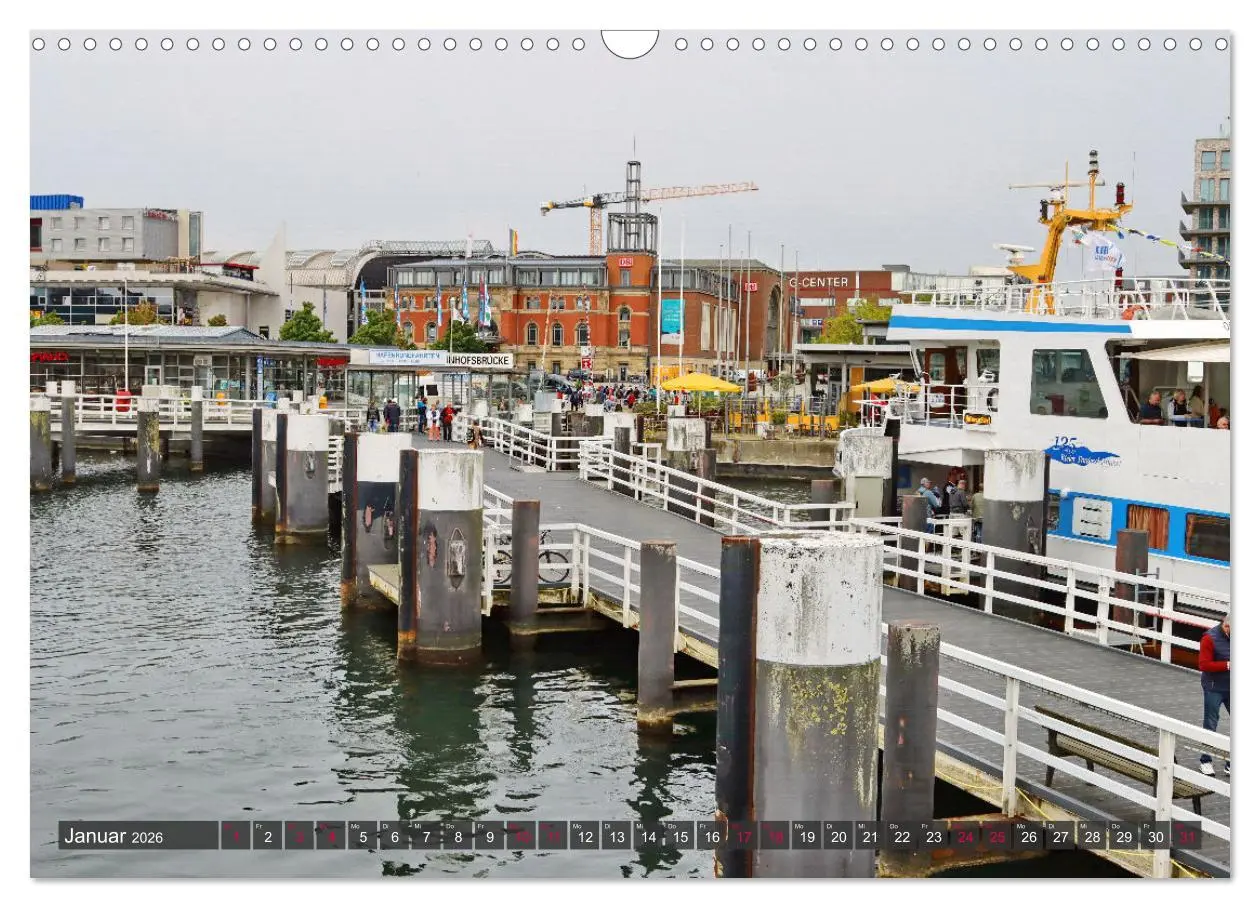 Bild: 9783457652039 | Kiel - Die Förde! (Wandkalender 2026 DIN A3 quer), CALVENDO...